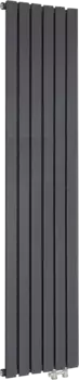 Радиатор стальной KZTO Соло В1-1750 6 секций, нижнее правое подключение, черный структурный шелк СВ117506НПRALTP26X-M215249005