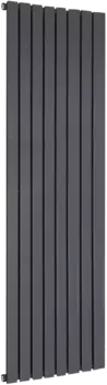 Радиатор стальной KZTO Соло В1-1750 8 секций, боковое правое подключение, черный структурный шелк СВ117508RALTP26X-M215249005