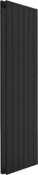 Радиатор стальной KZTO Соло В2-1750 6 секций, боковое подключение, черный матовый СВ217506RAL9005М
