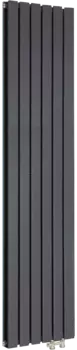 Радиатор стальной KZTO Соло В2-1750 6 секций, нижнее подключение, черный структурный шелк СВ217506НRALTP26X-M215249005