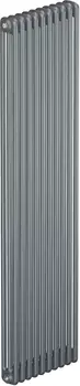 Радиатор стальной Rifar Tubog 1800 10 секций, 3-трубчатый, титан матовый TUB 3180-10-TI