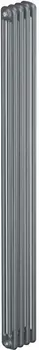 Радиатор стальной Rifar Tubog 1800 4 секции, 3-трубчатый, титан матовый TUB 3180-04-TI