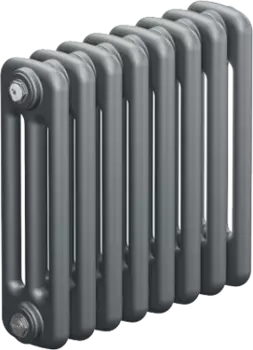 Радиатор стальной Rifar Tubog 365 8 секций, 3-трубчатый, титан матовый TUB 3037-08-TI