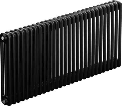 Радиатор стальной Rifar Tubog 565 28 секций, 3-трубчатый, антрацит матовый TUB 3057-28-AN