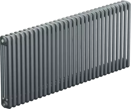 Радиатор стальной Rifar Tubog 565 30 секций, 3-трубчатый, титан матовый TUB 3057-30-TI