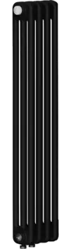 Радиатор стальной Rifar Tubog Ventil 1800 4 секции, 3-трубчатый, антрацит матовый TUB 3180-04-DV1-AN