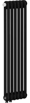Радиатор стальной Rifar Tubog Ventil 1800 6 секций, 2-трубчатый, антрацит матовый TUB 2180-06-DV1-AN