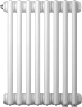 Радиатор стальной Zehnder Charleston 3050/08 3-трубчатый, подключение V001, белый, с кронштейнами 3050_08_9016_V001_CVD1BH