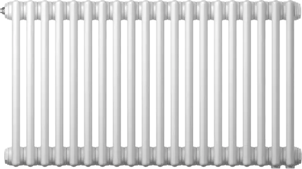 Радиатор стальной Zehnder Charleston 3050/20 3-трубчатый, подключение V001, белый, с кронштейнами 3050_20_9016_V001_CVD1BH