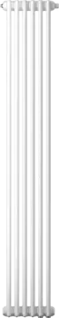 Радиатор стальной Zehnder Charleston 3150/06 3-трубчатый, подключение V001, белый, с кронштейнами 3150_06_9016_V001_CVD1BH