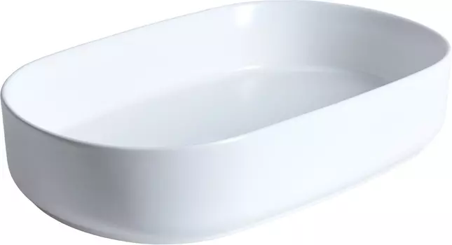 Раковина Allen Brau Fantasy Oval 55x36, белая матовая 4.11022.21
