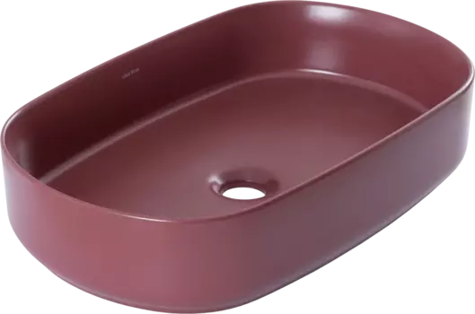 Раковина Allen Brau Fantasy Oval 55x36, бордо 4.11022.BD