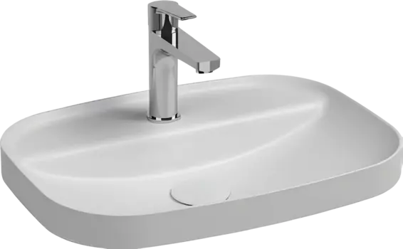 Раковина Allen Brau Fantasy Sphere 55x40, белая матовая 4.11034.21