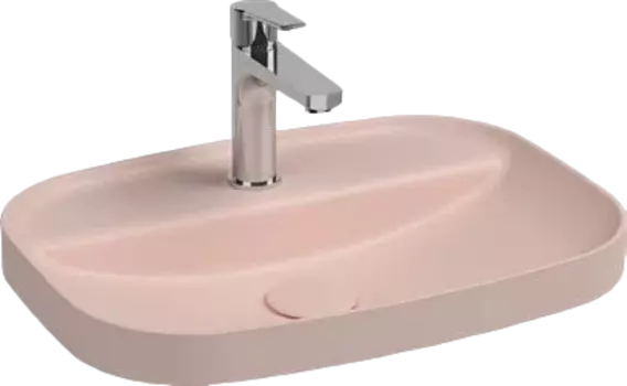 Раковина Allen Brau Fantasy Sphere 55x40, розовая 4.11034.SM
