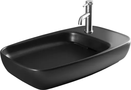 Раковина Allen Brau Liberty 2 70х42,6, черная матовая 4.32012.31