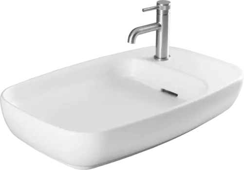 Раковина Allen Brau Liberty 2 70х42,6, белая матовая 4.32012.21