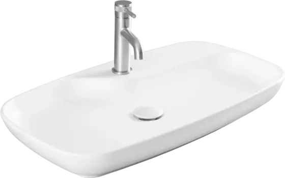 Раковина Allen Brau Liberty 2 70х43, белая матовая 4.32011.21