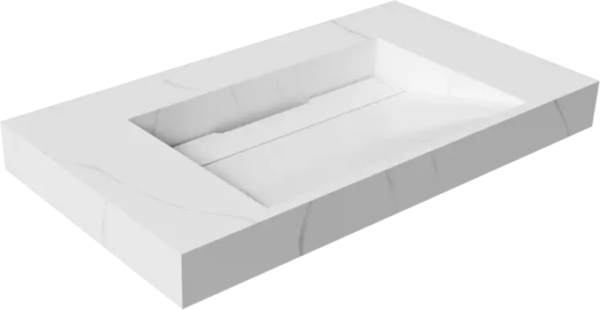 Раковина Armadi Art Flat Calacatta 80 859-080-CLCT