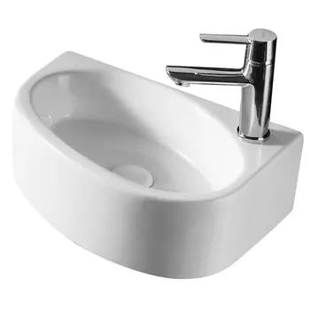 Раковина Azario AZ-4519 42х29 белая, правая