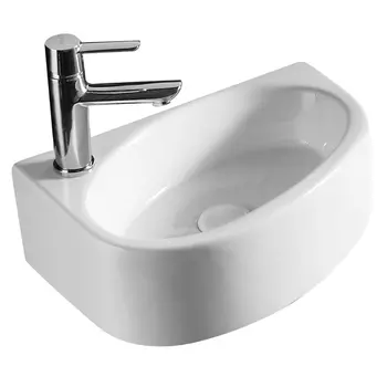 Раковина Azario AZ-4519A 42х29 белая, левая