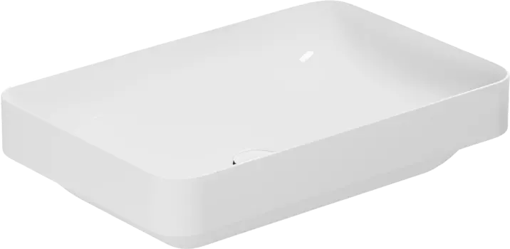 Раковина Azzurra Elegance 75 прямоугольная ELLG075400S0BI/(ESO75 bi)*0