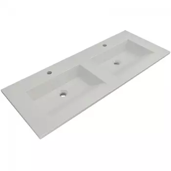 Раковина Bocchi Milano две чаши 120 1111-001-0126 белая