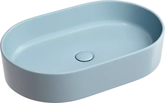 Раковина Ceramica Nova Element CN6048ML голубая матовая