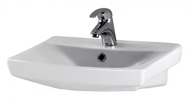 Раковина Cersanit Carina 50 P-UM-CAR50-1 / 438962 / S-UM-CAR50/1- w