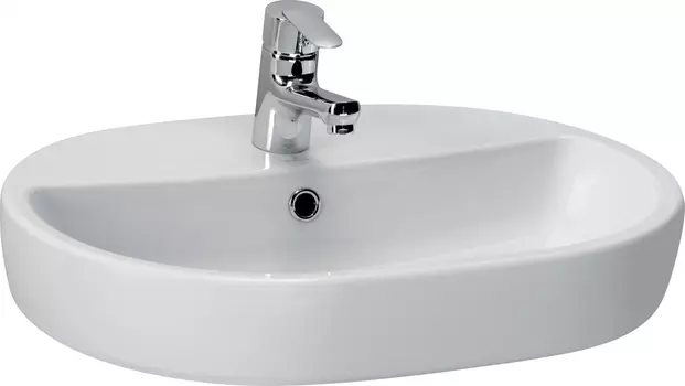 Раковина Cersanit Caspia 60 Oval S-UM-CAS60/1-O-w