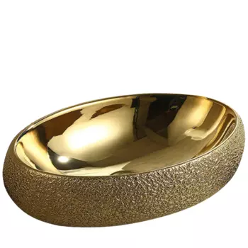 Раковина-чаша CeramaLux 49 433-1 Золотая