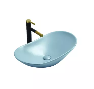 Раковина-чаша CeramaLux 61 7811AMHL-4 Голубая