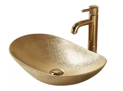 Раковина-чаша CeramaLux 61 7811ASJ Золотая 7811АSJ