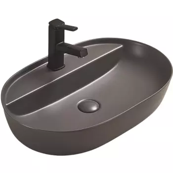 Раковина-чаша CeramaLux 62 78325XMDH Серая матовая