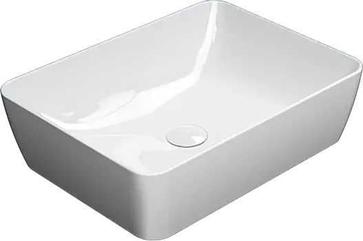 Раковина GSI Nubes 50x38, белая 903711