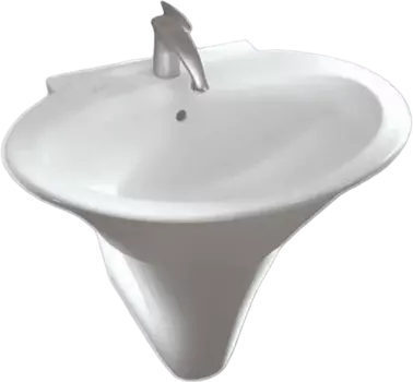 Раковина Hatria Sculture Y0LZ01 65 см, белая