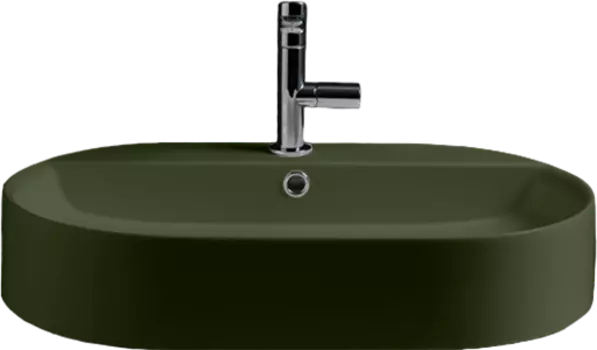 Раковина Kerasan Ciotola 028511*1 verde muschio