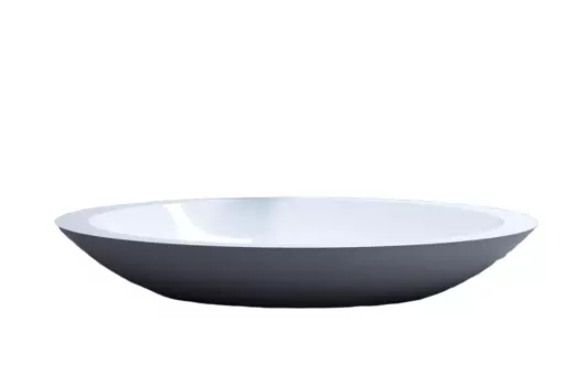 Раковина накладная Salini Callista 102 57.5x35 S-Stone, белая матовая 1101202SM