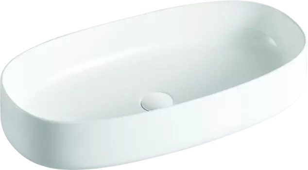 Раковина Orange B07-675W белый глянец