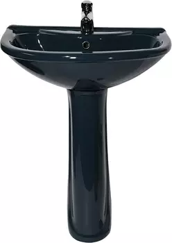 Раковина Оскольская керамика Престиж 55 с пьедесталом, зеленая 45125100302