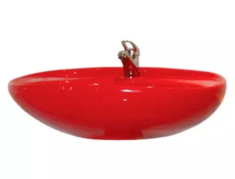 Раковина Оскольская керамика Престиж красная 425417