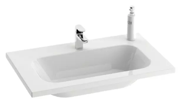 Раковина Ravak Chrome 80 со скрытым переливом XJG01280000