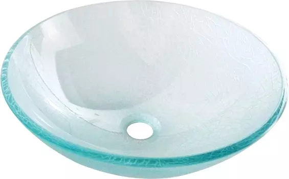 Раковина Sapho Beauty 2501-04s прозрачная