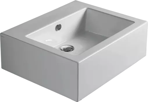 Раковина Simas Frozen FZ 10 bia 1 намеченное отверстие под смеситель