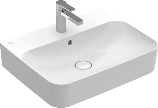 Раковина Villeroy & Boch Finion 41686GR2 star white, ceramicplus, с переливом