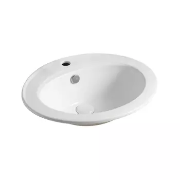 Раковина встраиваемая сверху Azario AZ-T808 56.5х47.5 белая