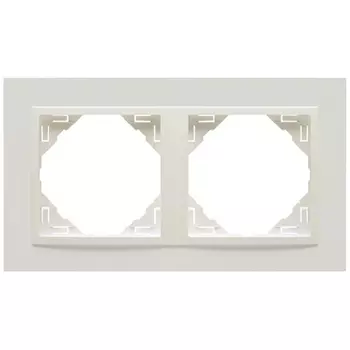 Рамка 2-постовая Efapel Logus 90 Animato лед/лед 90920 TEE