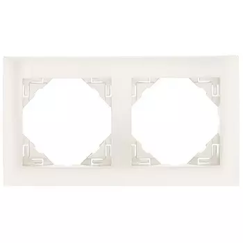 Рамка 2-постовая Efapel Logus 90 Aquarella лед 90920 TGE