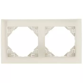 Рамка 2-постовая Efapel Logus 90 Aquarella жемчуг 90920 TPE