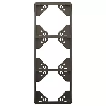 Рамка 3-постовая Efapel Apolo 5000 Metalizada графит 50932 TGR