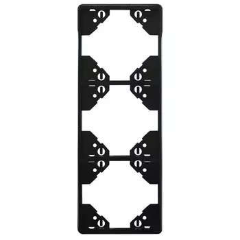 Рамка 3-постовая Efapel Apolo 5000 Standard черный 50932 TPT